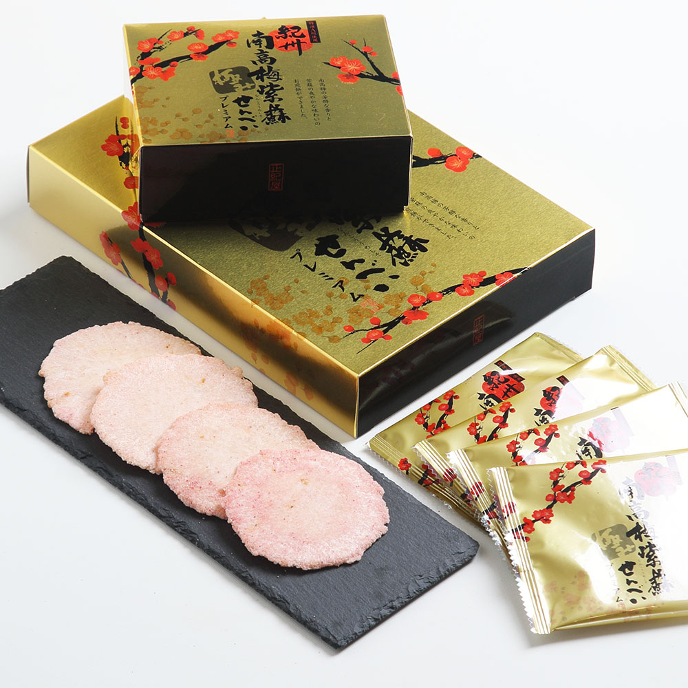 紀州南高梅紫蘇せんべい